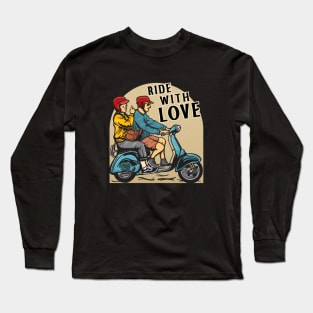 Vespa tamasya Long Sleeve T-Shirt